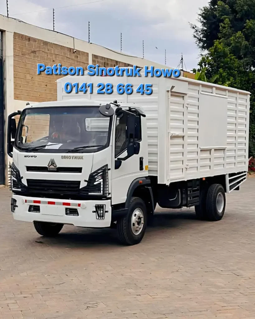 Howo M2 Rigid truck 3800mm wheelbase for sale in Kenya | Patison Sinotruk Howo