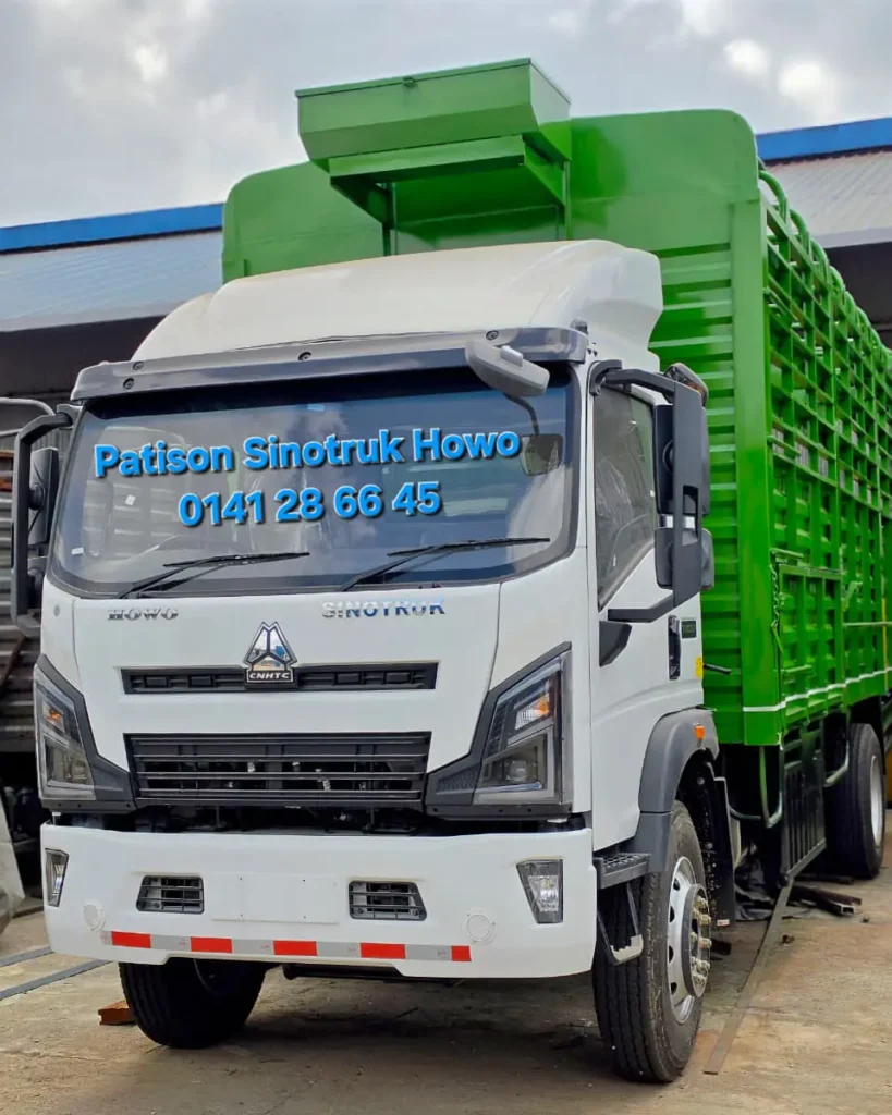 Howo M3 Rigid truck 5200mm wheelbase for sale in Kenya | Patison Sinotruk Howo
